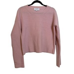 La Ligne Brushed Cashmere Pink Sweater